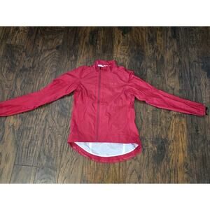 Rapha Womens Small Talk jacket Nylon Size Small Red EUC!